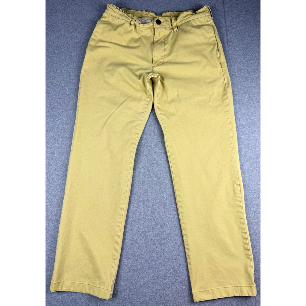 L.L.Bean Men's Beige Chino Pants Classic Fit Straight Leg 30 Stretch Twill